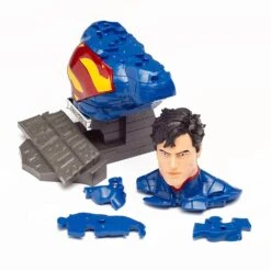 3D Jigsaw Puzzle DC Comics Superhero 72 Plastic Pieces Age 8+ -XS-Stock HEA57210 A 3 opt