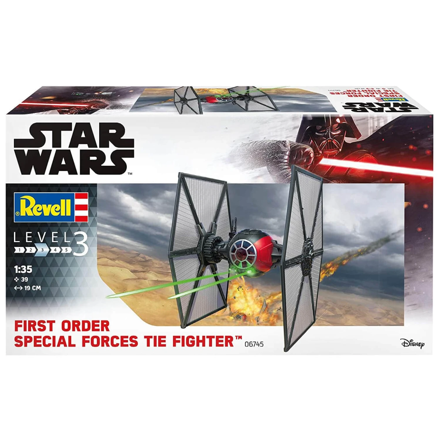 Revell Model Kit Star Wars Tie Fighter 19cm Level 3 Age 10+ 1 Revell Model Kit Star Wars Tie Fighter 19cm Level 3 Age 10+