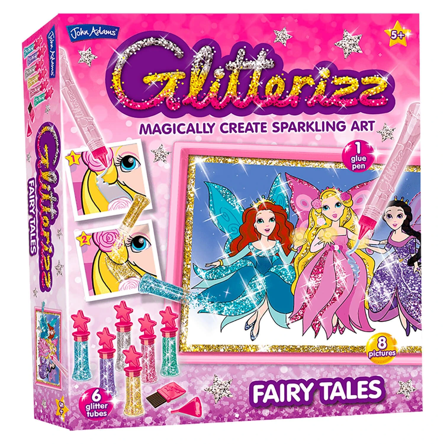 Glitterizz Fairy Tales Sparkling Art Pictures Creative Age 5+ 1 Glitterizz Fairy Tales Sparkling Art Pictures Creative Age 5+