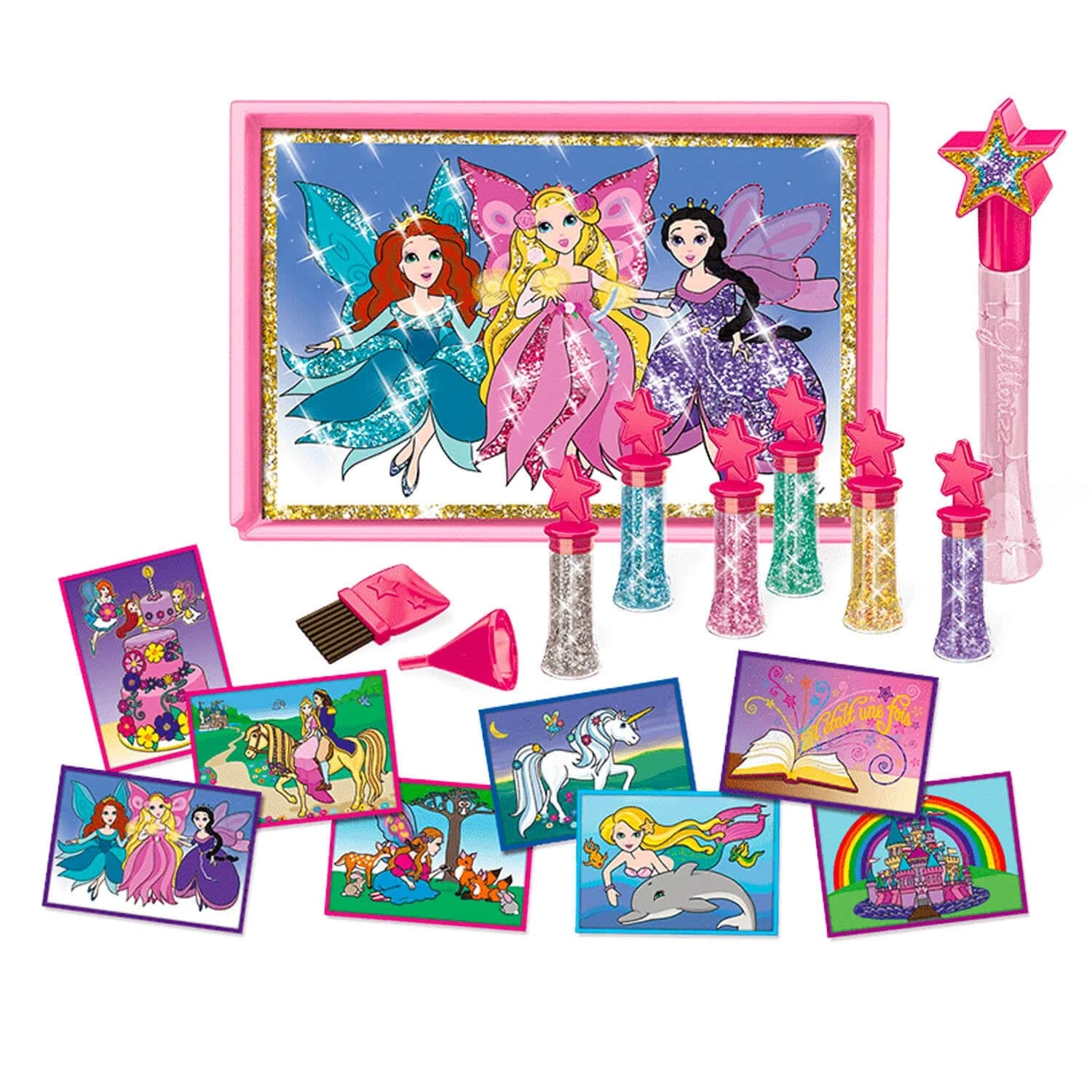 Glitterizz Fairy Tales Sparkling Art Pictures Creative Age 5+ 2 Glitterizz Fairy Tales Sparkling Art Pictures Creative Age 5+ - Image 2