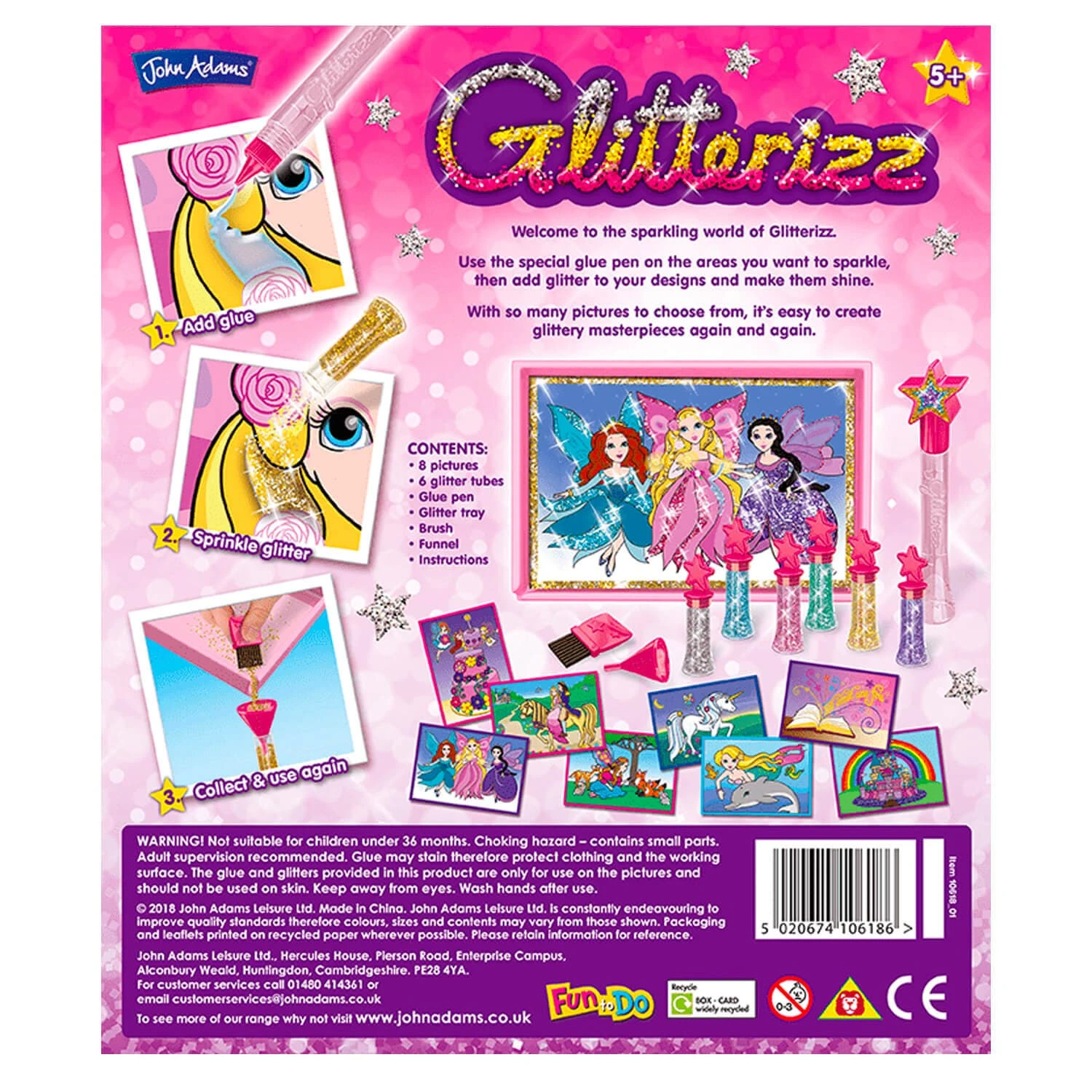 Glitterizz Fairy Tales Sparkling Art Pictures Creative Age 5+ 3 Glitterizz Fairy Tales Sparkling Art Pictures Creative Age 5+ - Image 3