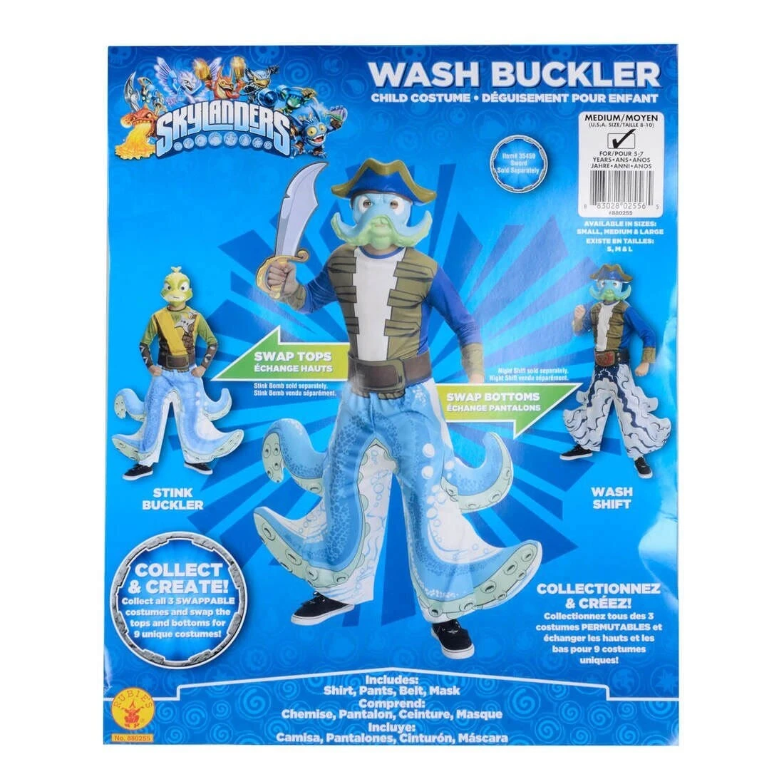 Skylanders Costume Kids Fancy Dress Character With Mask 3 Skylanders Costume Kids Fancy Dress Character With Mask - Image 3