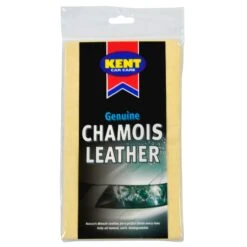Kent Genuine Chamois Leather Car Cleaning Cloth 1.5 Sq Ft