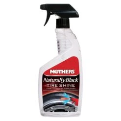 Mothers Naturally Black Tire Car Shine Gloss Spray 710ml