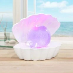 Sea Shell Water Glitter Lamp Colour Changing LED Light