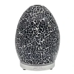 Leonardo Aroma Humidifier Mosaic Egg Shape Colour Change LED Light 16cm -XS-Stock LPLLP47479 3 opt