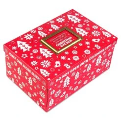 Christmas Eve Box Personalise Metal Frame Flat Packed 33cm -XS-Stock PRI267040003 opt
