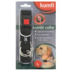 Kumfi Kombi Dog Collar Half Check Fully Adjustable Easy Fit -XS-Stock PRI376489 1 opt