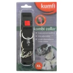 Kumfi Kombi Dog Collar Half Check Fully Adjustable Easy Fit -XS-Stock PRI376493 1 opt