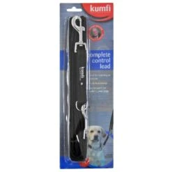 Kumfi 2m Complete Control Dog Lead Multi Function 2 Trigger Hooks
