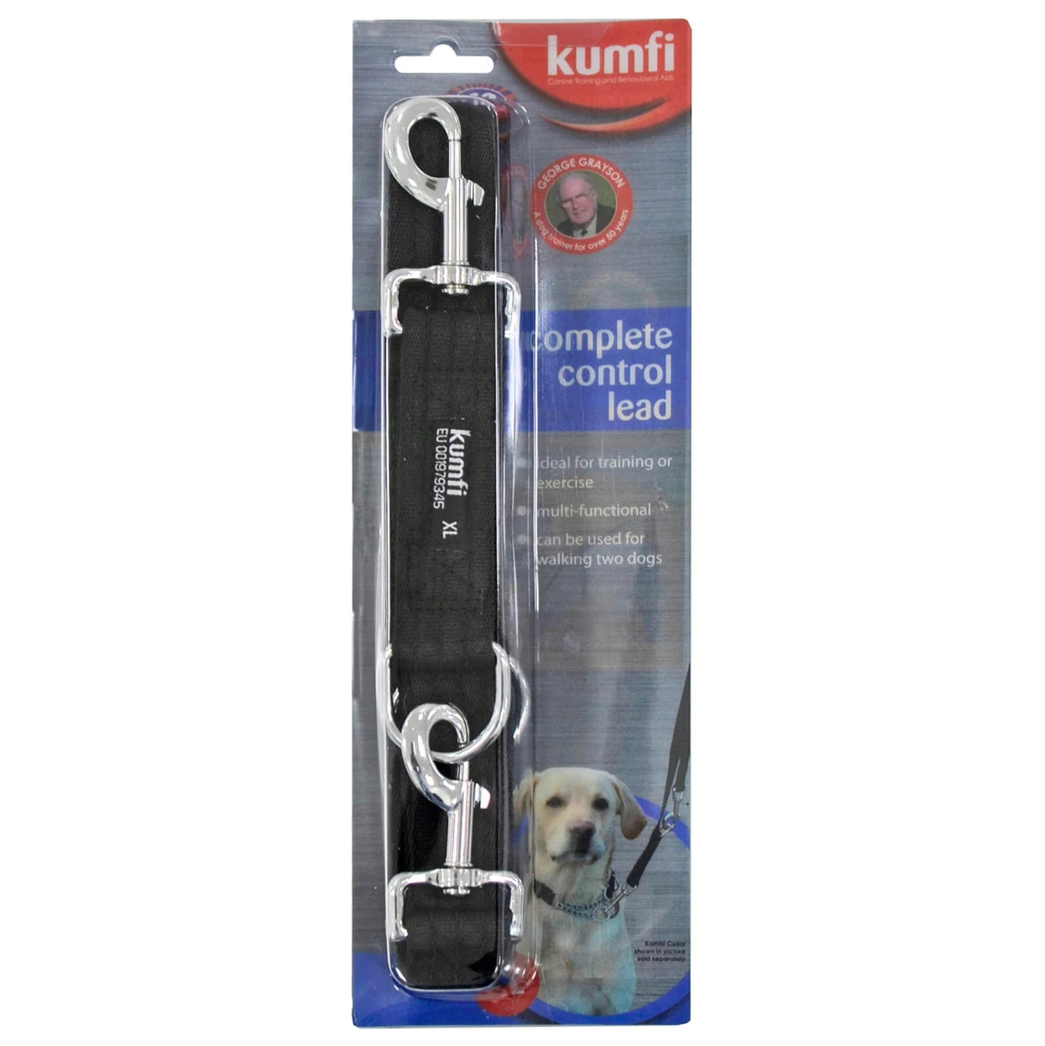 Kumfi 2m Complete Control Dog Lead Multi Function 2 Trigger Hooks 3 Kumfi 2m Complete Control Dog Lead Multi Function 2 Trigger Hooks - Image 3