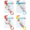 Fisher Price Plush Animal Pacifier Holder With Clothing Clip