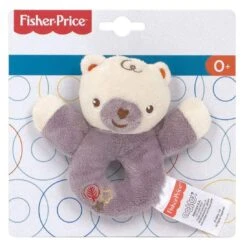 Fisher Price Fisher-Price Plush Animal Ring Baby Toy With Rattle 12cm -XS-Stock PRIFP10106 43571.1573741670.1100.1100