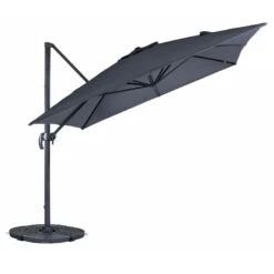 3 X 4m Roma Rectangle Parasol Large Cantilever Garden Shade 11 3 X 4m Roma Rectangle Parasol Large Cantilever Garden Shade -XS-Stock RomaGrey 1