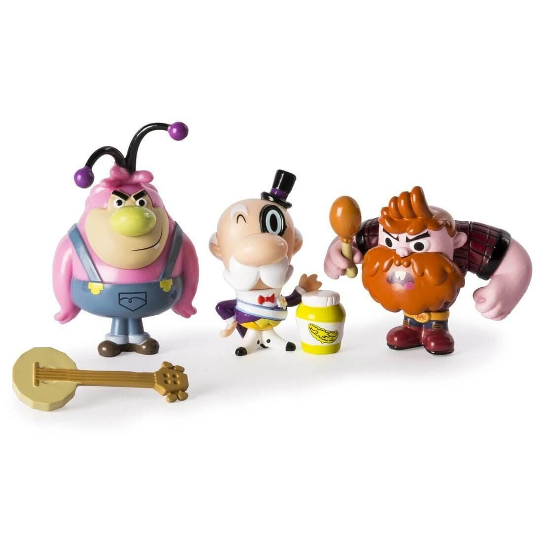 Powerpuff Girls Fuzzy Lumpkins Townsville Pack 3 Figures 2 Powerpuff Girls Fuzzy Lumpkins Townsville Pack 3 Figures - Image 2