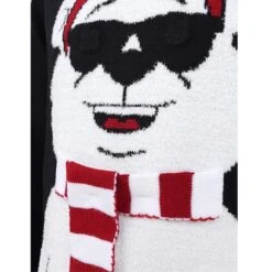 Mens Novelty Christmas Jumper Light Up Knitted Polar Bear -XS-Stock SRG1A13947R F J 1600 4 64613.1571395530.1100.1100