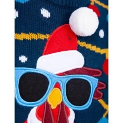 Mens Light Up Santa Turkey Christmas Jumper Fun LED Baubles 7 Mens Light Up Santa Turkey Christmas Jumper Fun LED Baubles -XS-Stock SRG1A15833 F 3 opt 32862.1604308642.1100.1100