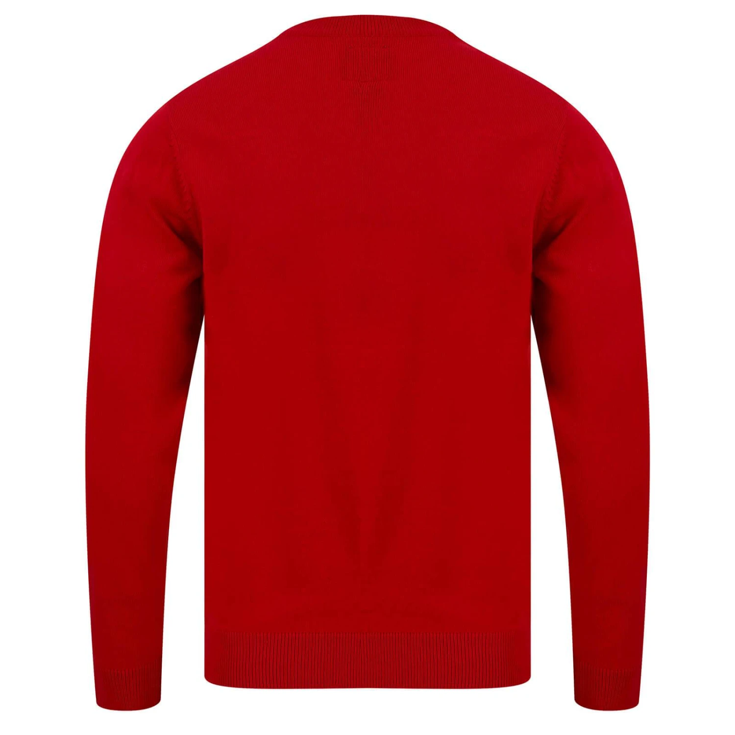 Mens Smiling Rudolph Reindeer Christmas Jumper 2 Mens Smiling Rudolph Reindeer Christmas Jumper - Image 2