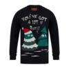 Mens Novelty A Lot Of Balls Xmas Tree Christmas Jumper