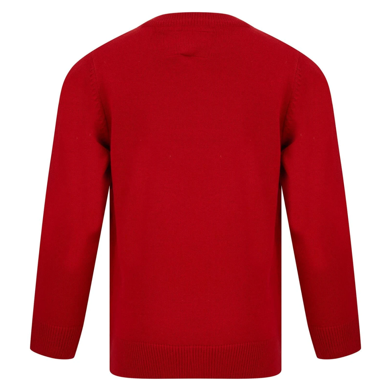 Kids Happy Reindeer Christmas Jumper Snow Rudolph Red Black 3 Kids Happy Reindeer Christmas Jumper Snow Rudolph Red Black - Image 3