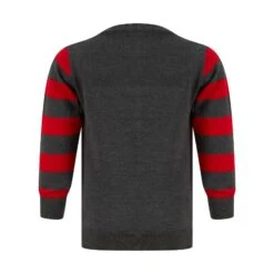 Kids LED Reindeer Christmas Jumper With Light Up Shades -XS-Stock SRG2A17409 F 1.opt