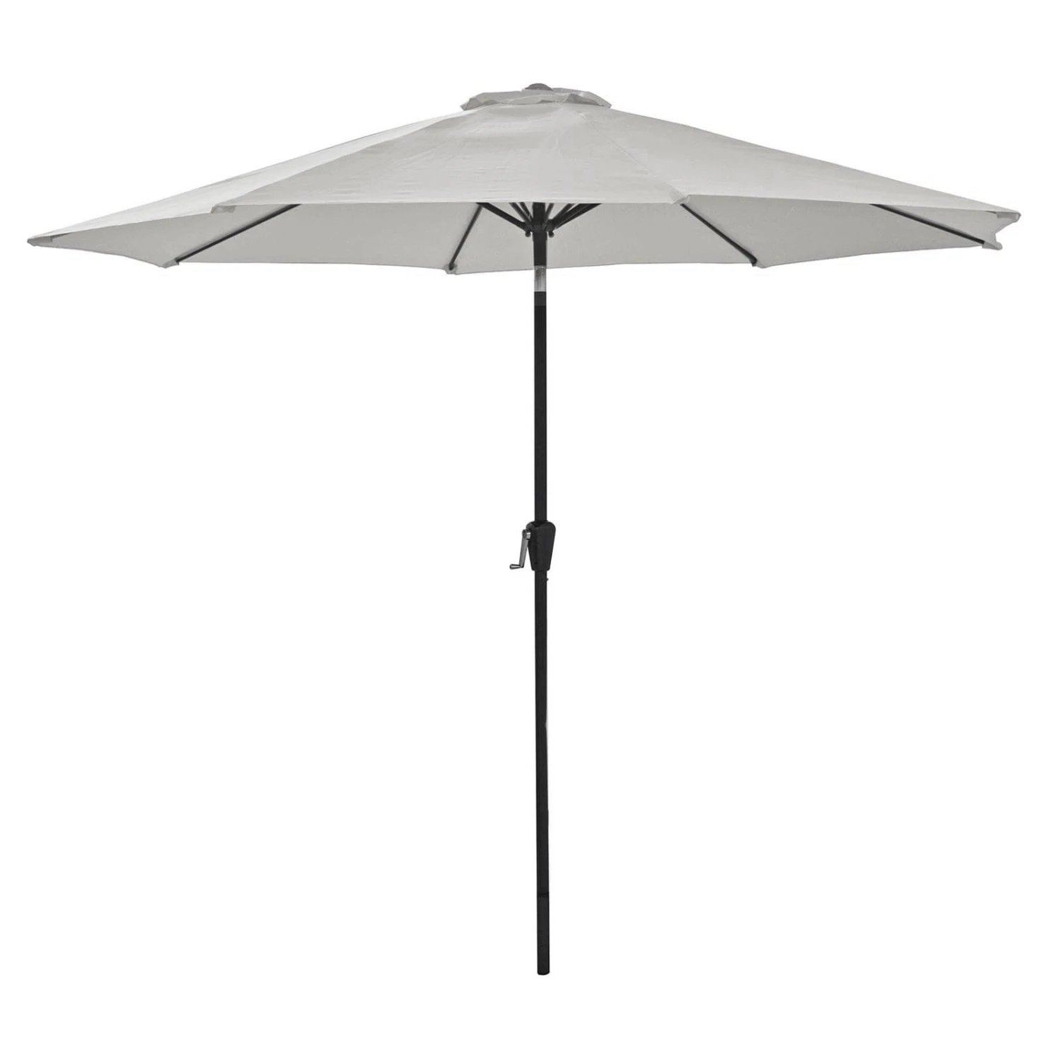 3m Round Parasol Crank Tilt Garden Patio Shade Umbrella 2 3m Round Parasol Crank Tilt Garden Patio Shade Umbrella - Image 2
