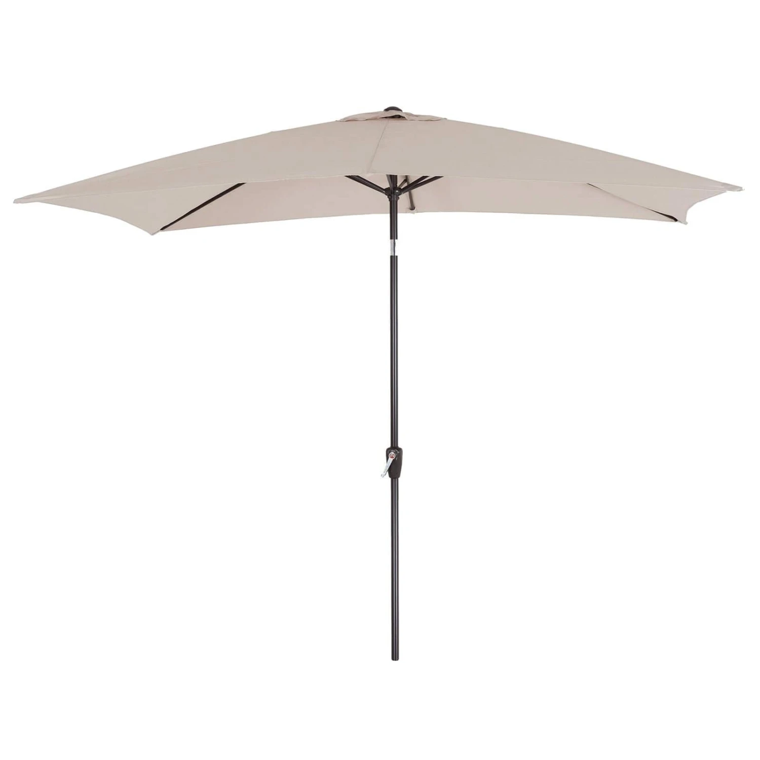 3m X 2m Rectangle Parasol Crank Tilt Garden Patio Umbrella 3 3m X 2m Rectangle Parasol Crank Tilt Garden Patio Umbrella - Image 3