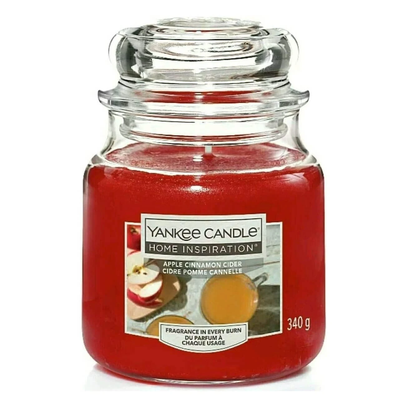 Yankee Candle Christmas Scent Medium Jar Festive 340g 60 Hours 2 Yankee Candle Christmas Scent Medium Jar Festive 340g 60 Hours - Image 2