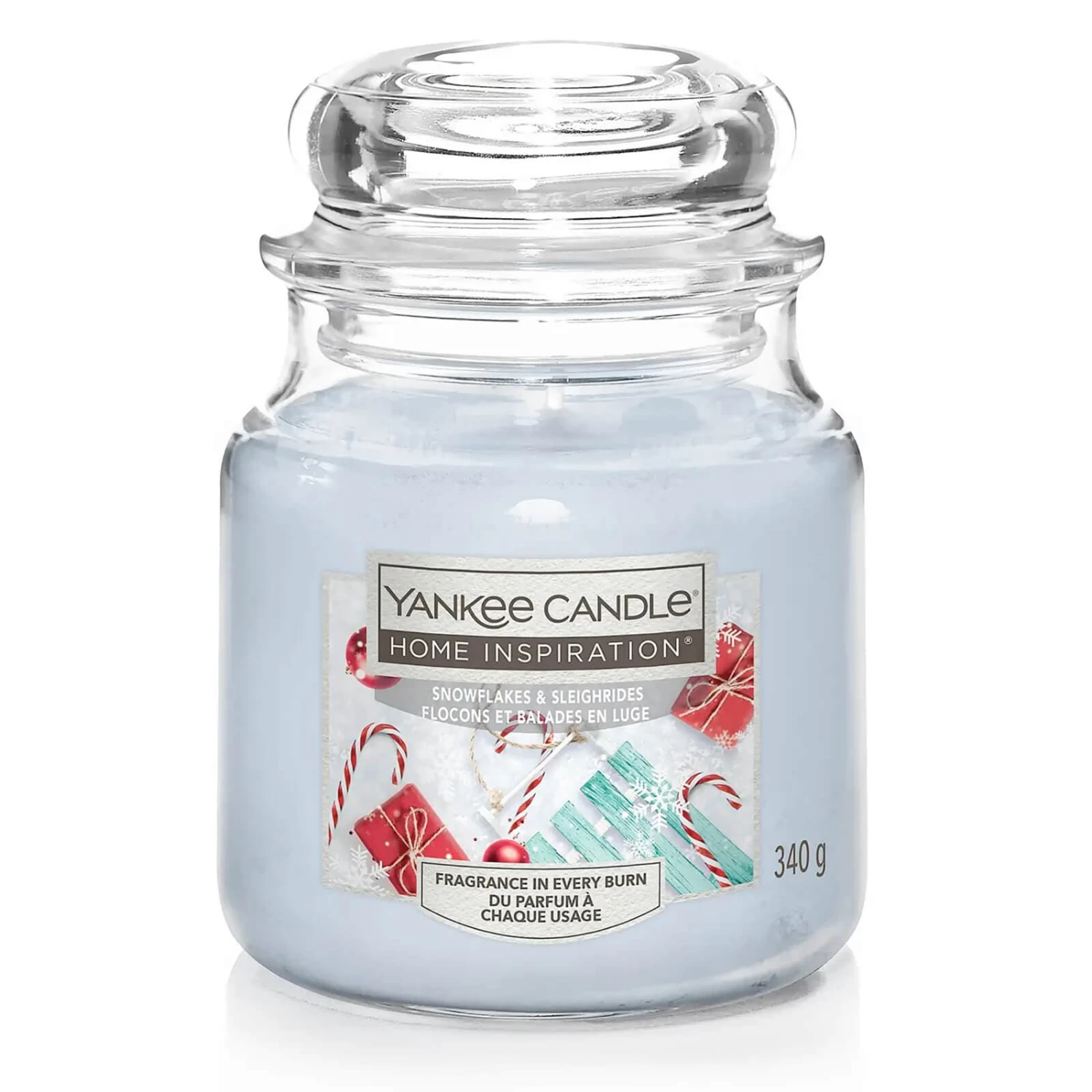 Yankee Candle Christmas Scent Medium Jar Festive 340g 60 Hours 12 Yankee Candle Christmas Scent Medium Jar Festive 340g 60 Hours - Image 12