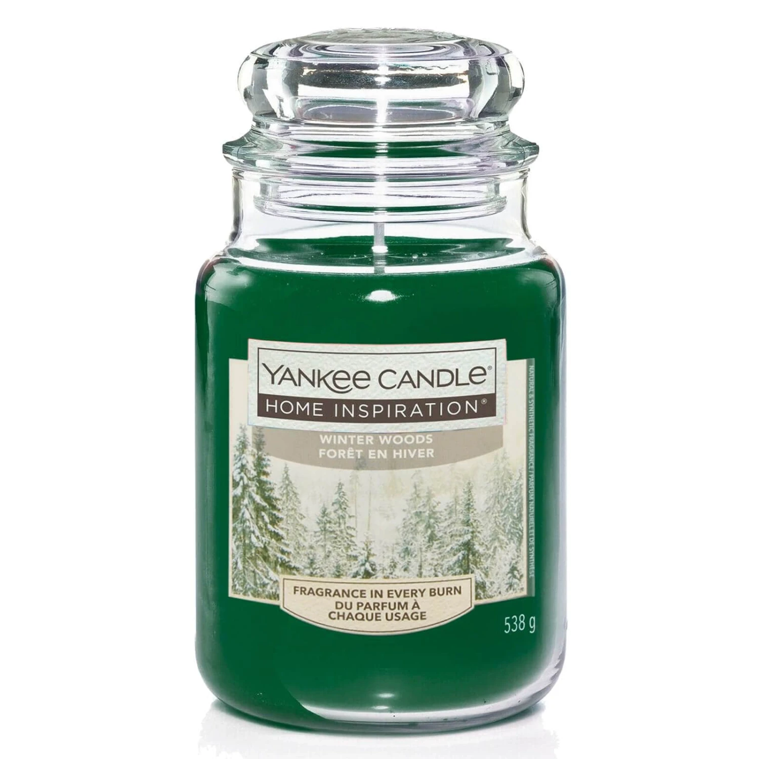 Yankee Candle Large Jar Winter Woods Festive Scent 538g 125 Hours 2 Yankee Candle Large Jar Winter Woods Festive Scent 538g 125 Hours - Image 2