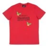 Mens Christmas T-Shirt Dwarves Slogan Novelty Red Xmas Top