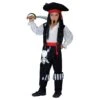 Boys Captain Blackheart Caribbean Pirate Halloween Costume