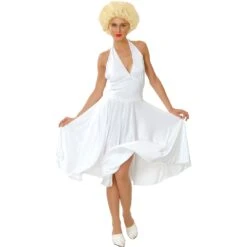 Womens Hollywood Starlet Fancy Dress Halloween Costume