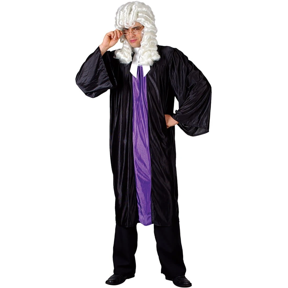 Mens High Court Judge Lawyer Fancy Dress Halloween Costume 1 Mens High Court Judge Lawyer Fancy Dress Halloween Costume