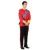 Mens Handsome Prince Fancy Dress Halloween Costume