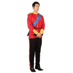 Mens Handsome Prince Fancy Dress Halloween Costume