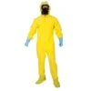 Mens Bad Chemist Bio Hazard Hazmat Suit Halloween Costume