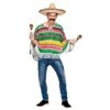 Adults Mexican Bandit Poncho One Size Halloween Costume
