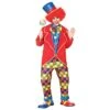 Circus Clown Mens Fancy Dress Halloween Party Costume
