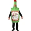 Adults Funny Green Beer Bottle Fancy Dress Halloween Costume