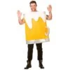 Adults Beer Mug Funny Fancy Dress Halloween Stag Party Fun Costume