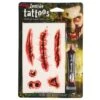 Zombie Tattoos With Bloody Scab Halloween Horror Makeup Kit