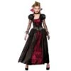 Womens Horror Vampire Queen Halloween Costume Fancy Dress