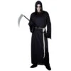 Mens Grim Reaper Halloween Party Fancy Dress Costume