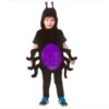 Childs Spider Hooded Tabard Halloween Fancy Dress Age 3-5
