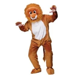 Leo The Lion Brown Full Body Animal Party Mascot Costume