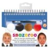 Snazaroo Moustaches Facepainting Booklet Boys Girls Fancy Dress