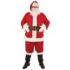 Adult Deluxe Complete Santa Claus Suit Christmas Fancy Dress