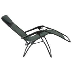 Garden Recliner Chair Zero Gravity Reclining Relaxer Padded Lounger Green -XS-Stock XS0553 1600 4 opt 04003.1584700309.1100.1100