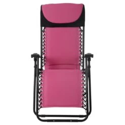 Garden Recliner Chair Zero Gravity Reclining Relaxer Padded Seat In Pink 16 Garden Recliner Chair Zero Gravity Reclining Relaxer Padded Seat In Pink -XS-Stock XS1436 1600 6 opt 71737.1584622936.1100.1100
